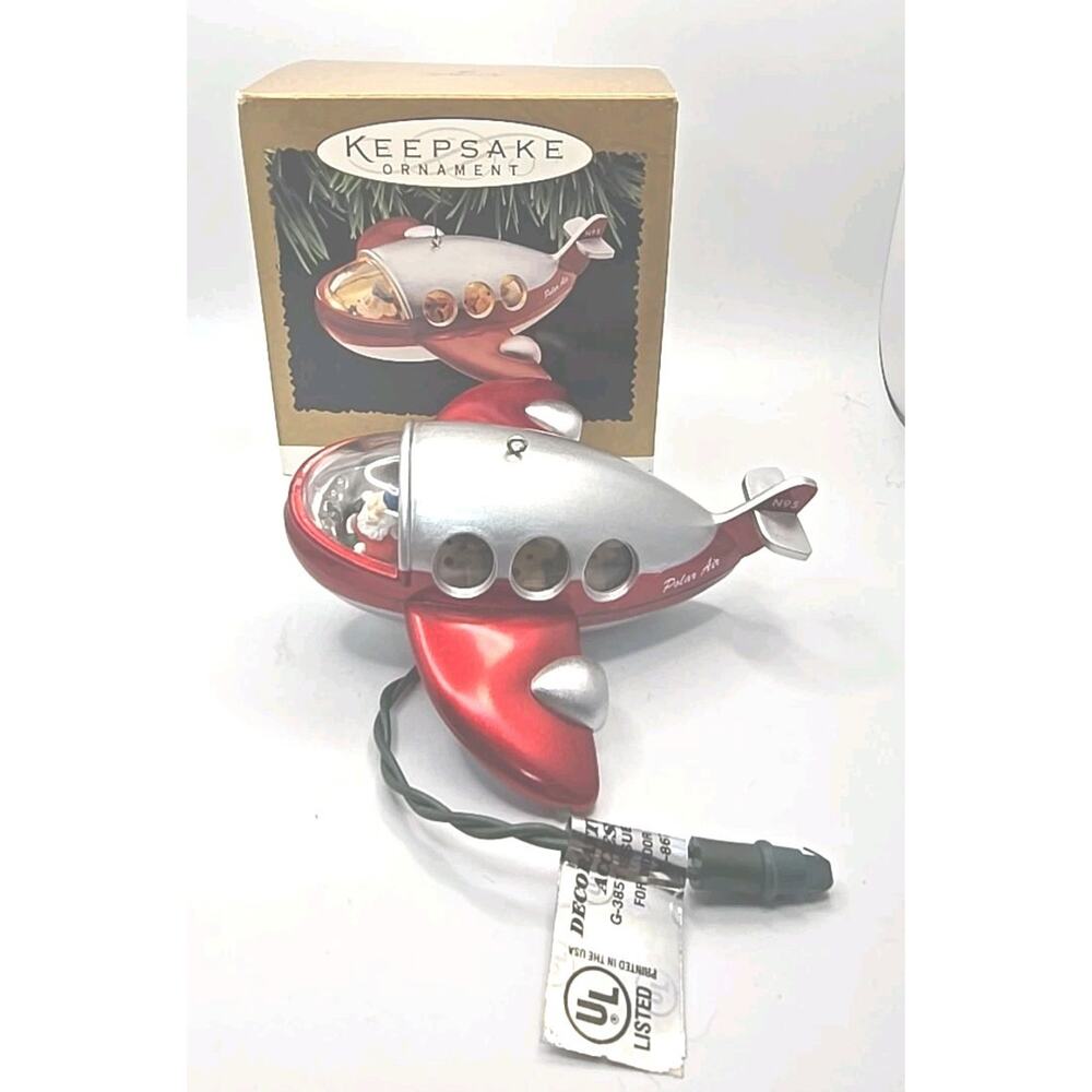 1995 Hallmark Ornament Headin' Home Magic Blinking LightsU84